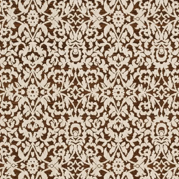 5' X 8' Rust And Beige Oriental Area Rug