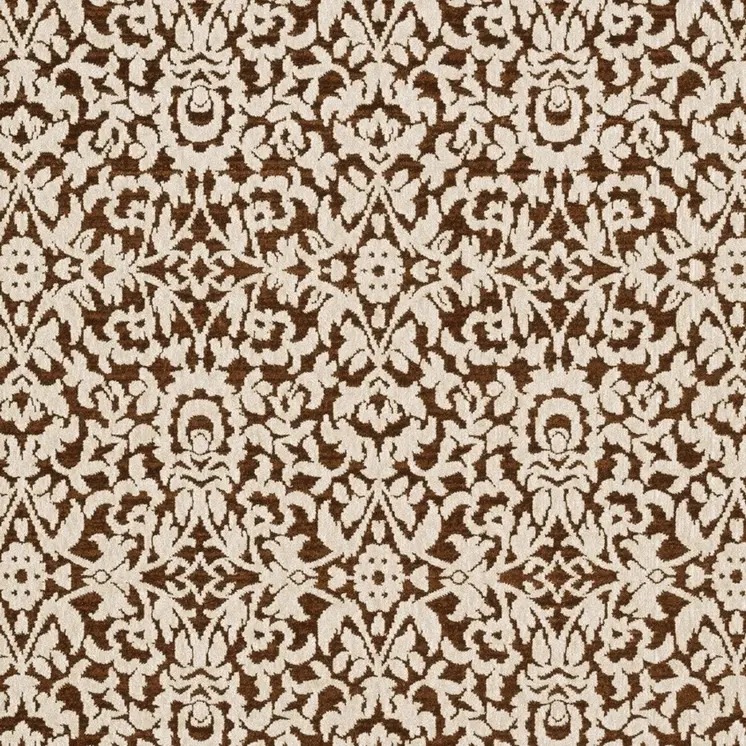8' X 11' Rust And Beige Oriental Area Rug
