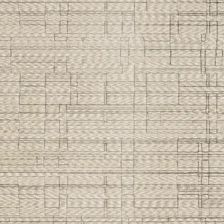 10' X 13' Beige And Brown Geometric Area Rug With Fringe