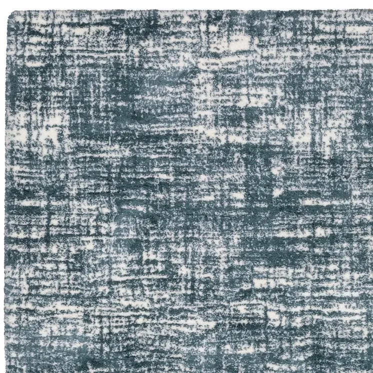4' X 6' Gray And Ivory Geometric Area Rug
