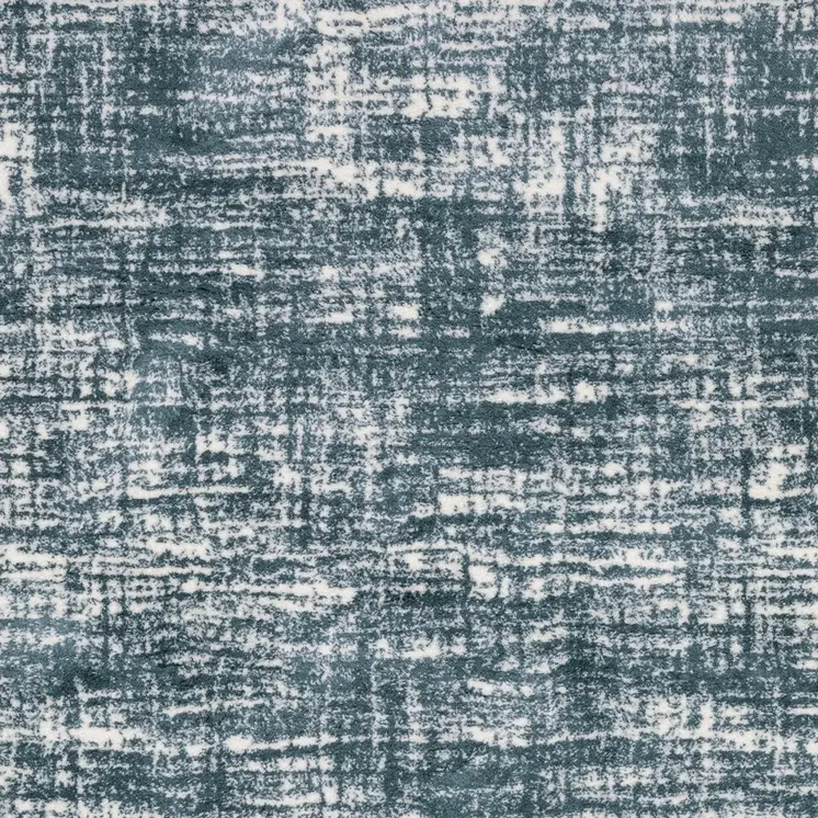7' X 10' Gray And Ivory Geometric Area Rug