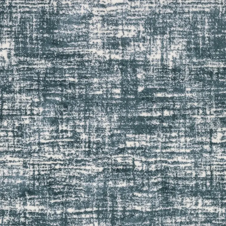8' X 11' Gray And Ivory Geometric Area Rug