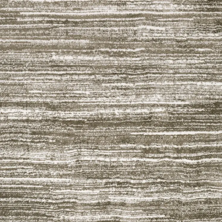 2' X 3' Brown And Ivory Striped Distressed Area Rug