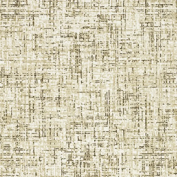 3' X 5' Ivory And Brown Abstract Area Rug