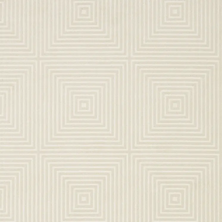 5' X 8' Ivory And Beige Geometric Area Rug