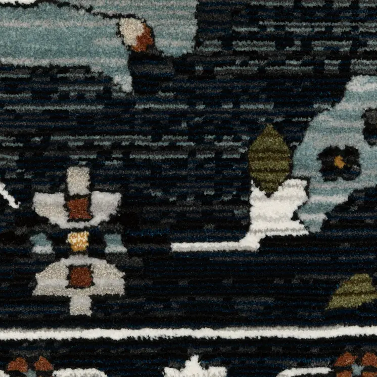 3' X 5' Rust Oriental Area Rug With Fringe