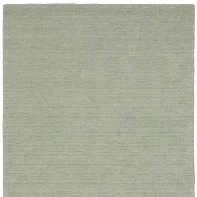 5' X 8' Silver Wool Hand Tufted Area Rug