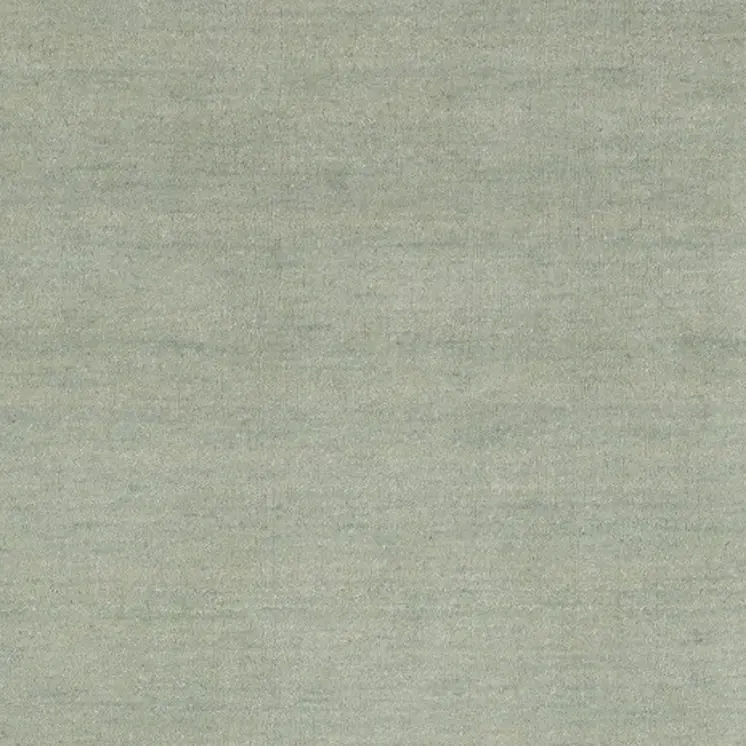 8' Silver Wool Hand Tufted Runner Rug