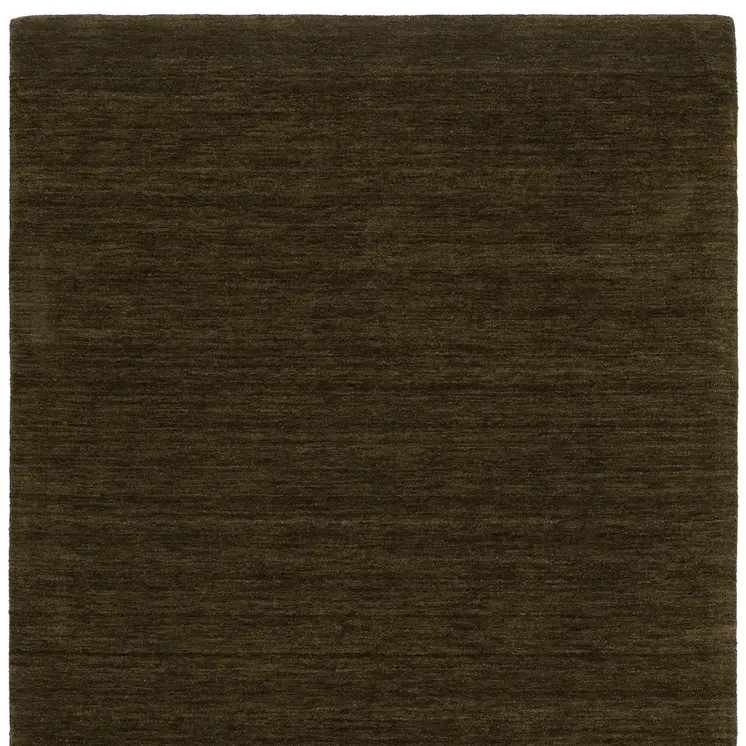 5' X 8' Brown Wool Hand Tufted Area Rug