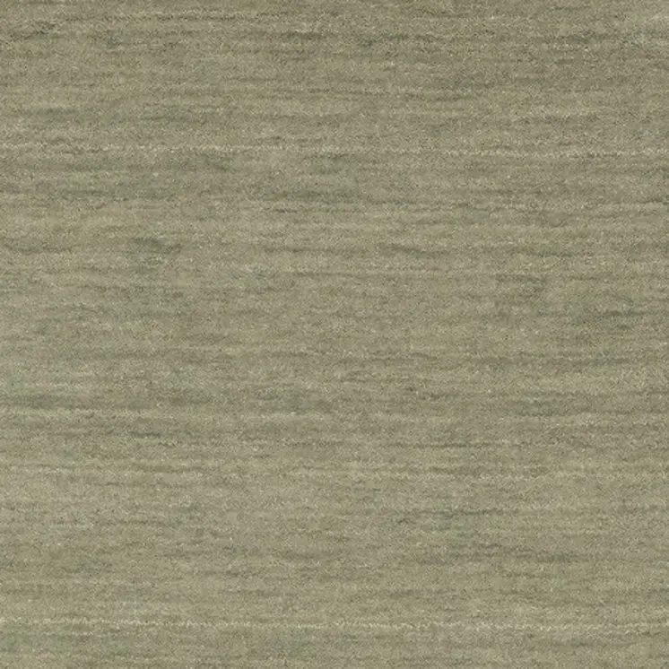 8' Sage And Green Wool Hand Tufted Runner Rug