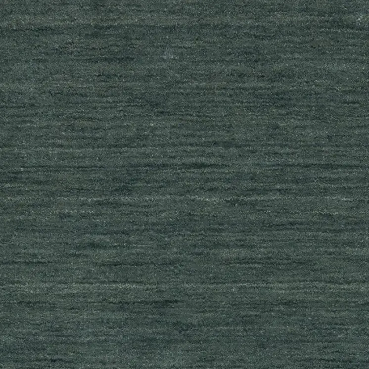 8' Teal And Blue Wool Hand Tufted Runner Rug