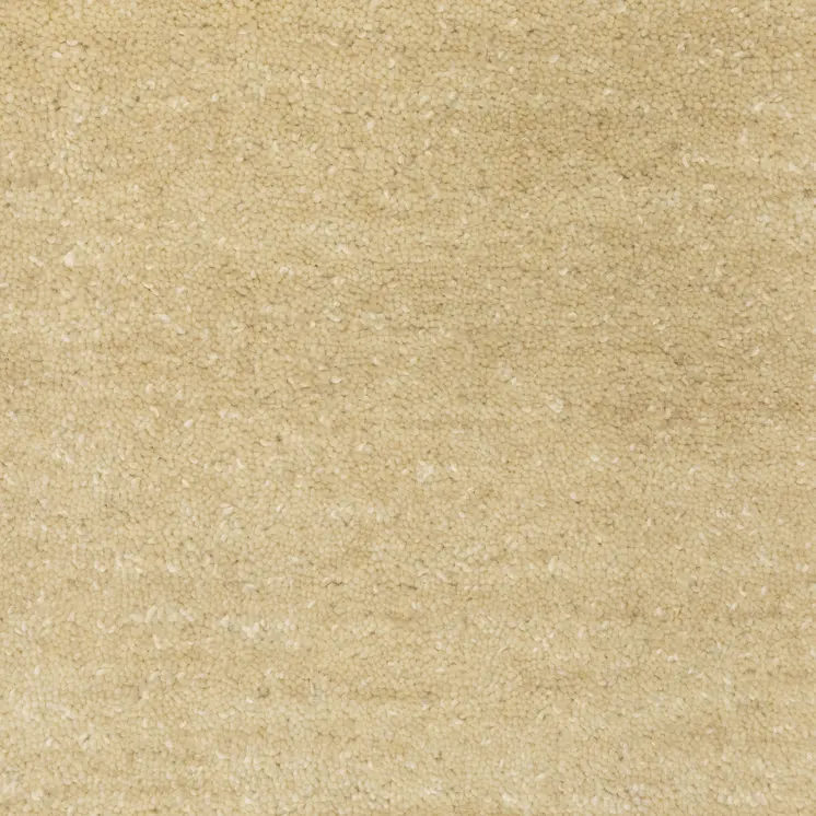 8' Beige Wool Hand Tufted Runner Rug