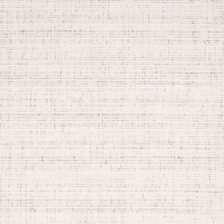 5' X 8' Ivory And Gray Striped Hand Tufted Area Rug