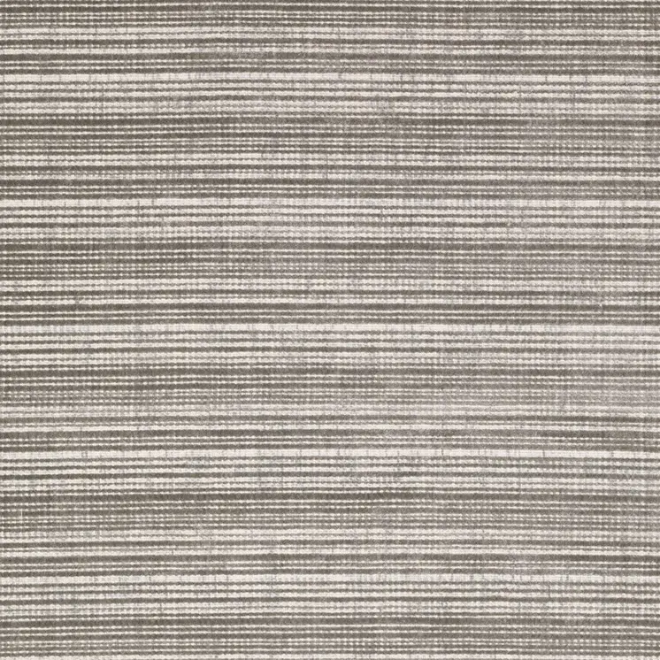 5' X 8' Gray And Ivory Striped Hand Tufted Area Rug
