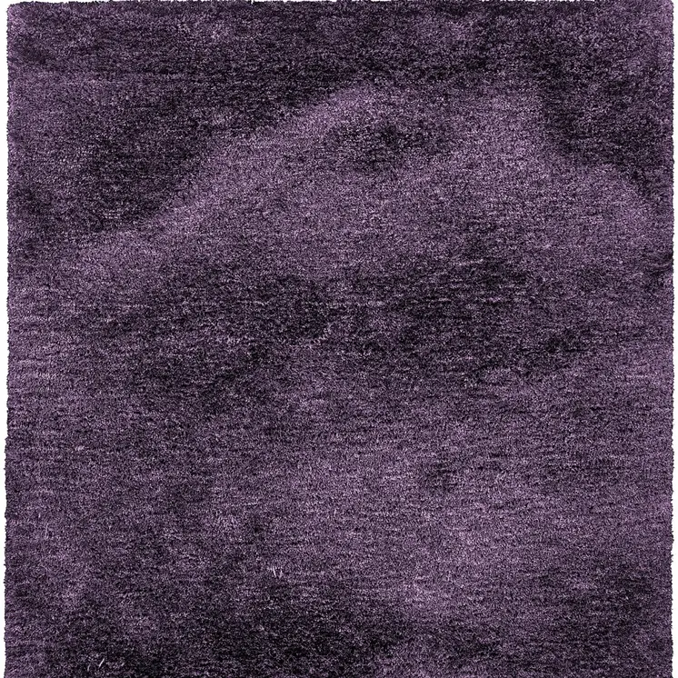 3' X 5' Purple Shag Hand Tufted Area Rug