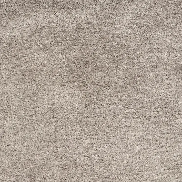 3' X 5' Silver Shag Hand Tufted Area Rug