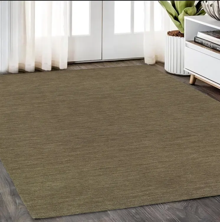 5' X 8' Gray Wool Hand Tufted Area Rug