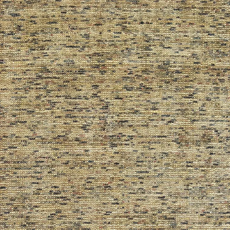 5' X 8' Gold And Green Hand Tufted Area Rug