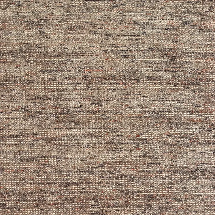 6' X 9' Taupe And Pink Hand Tufted Area Rug