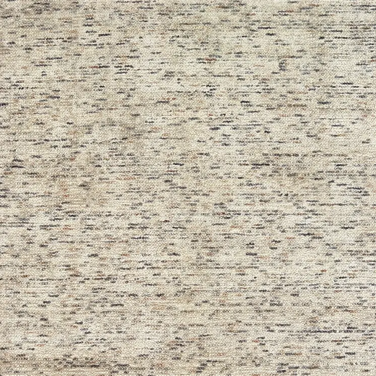 5' X 8' Ivory And Sand Hand Tufted Area Rug