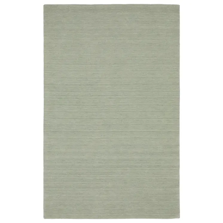 6' X 9' Silver Wool Hand Tufted Area Rug