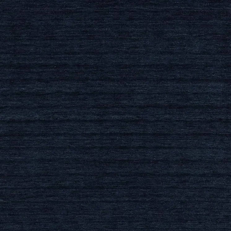 6' X 9' Navy Blue Wool Hand Tufted Area Rug