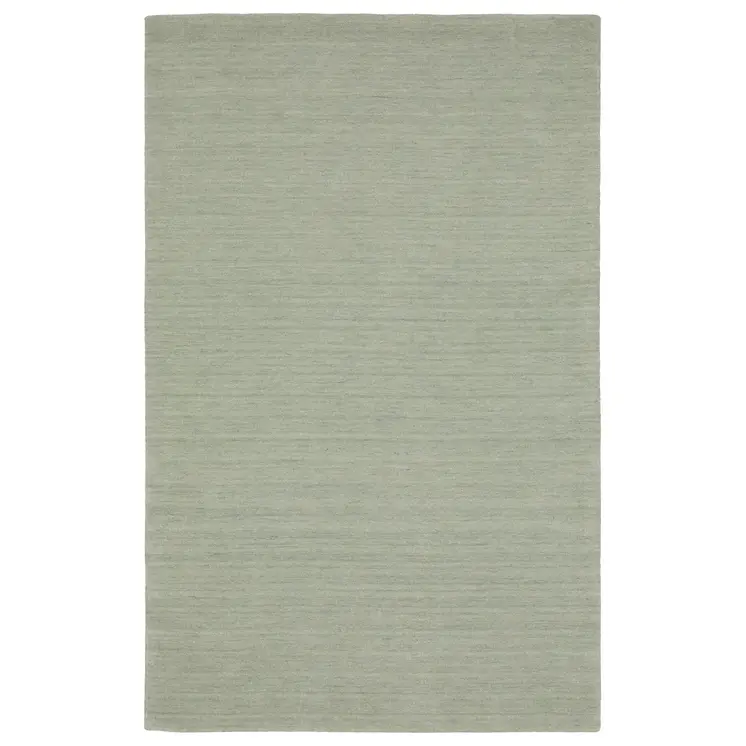 8' X 10' Silver Wool Hand Tufted Area Rug