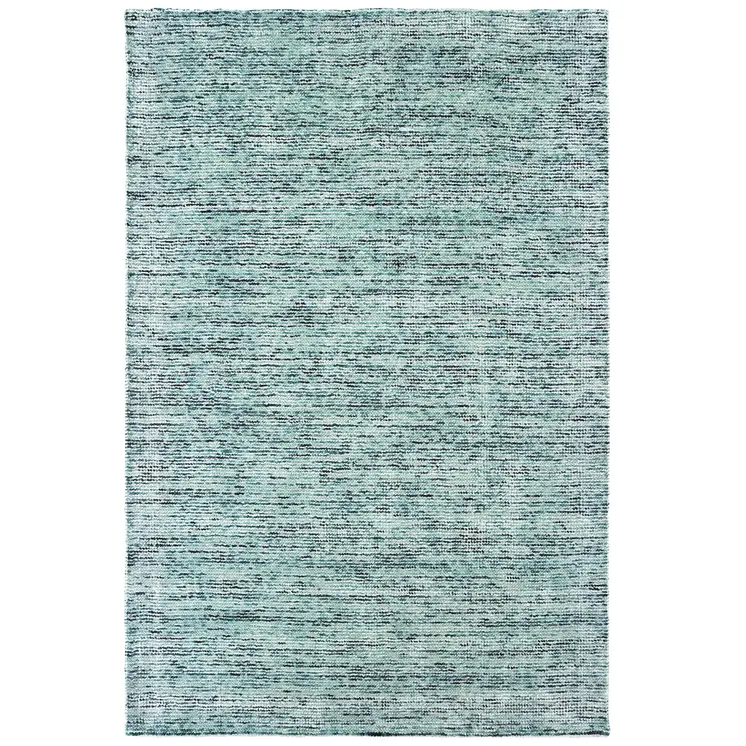 8' X 10' Blue Hand Tufted Area Rug