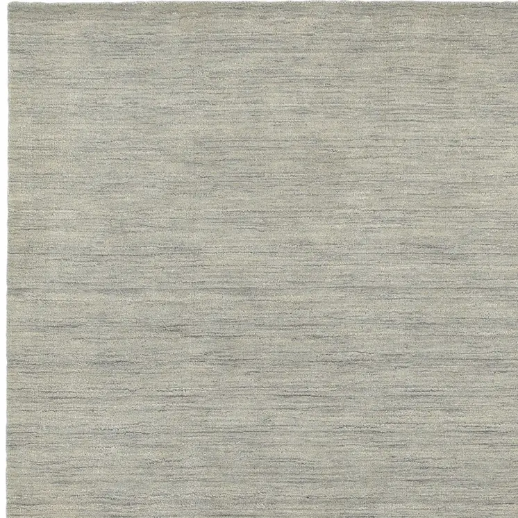6' X 9' Gray Wool Hand Tufted Area Rug