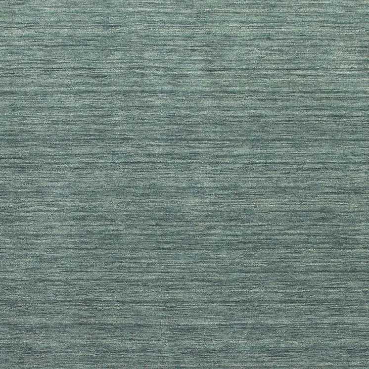 8' X 10' Light Blue Wool Hand Tufted Area Rug