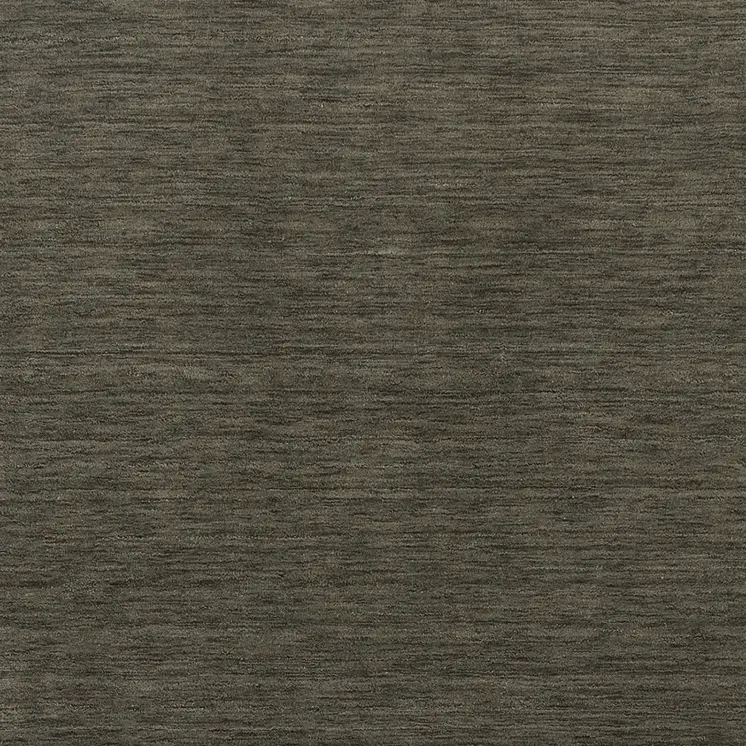 8' X 10' Charcoal Wool Hand Tufted Area Rug
