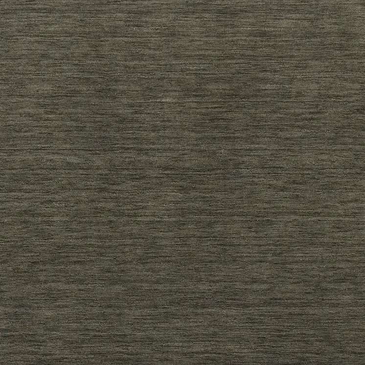 8' X 10' Charcoal Wool Hand Tufted Area Rug