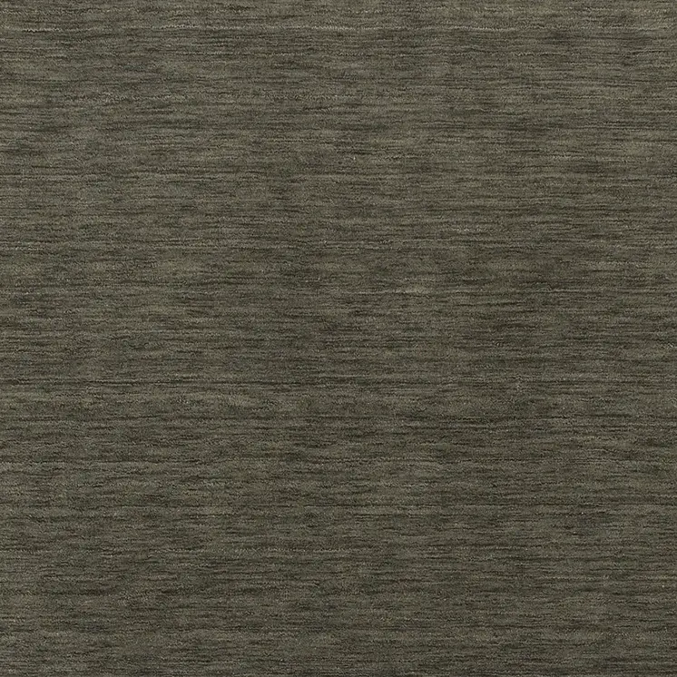 8' X 10' Charcoal Wool Hand Tufted Area Rug