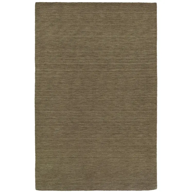 8' X 10' Gray Wool Hand Tufted Area Rug