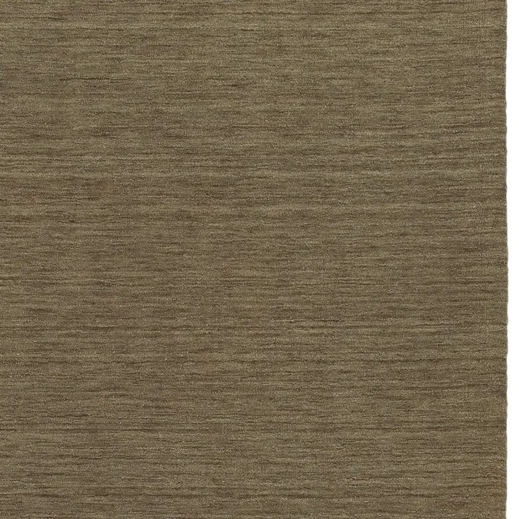 8' X 10' Gray Wool Hand Tufted Area Rug