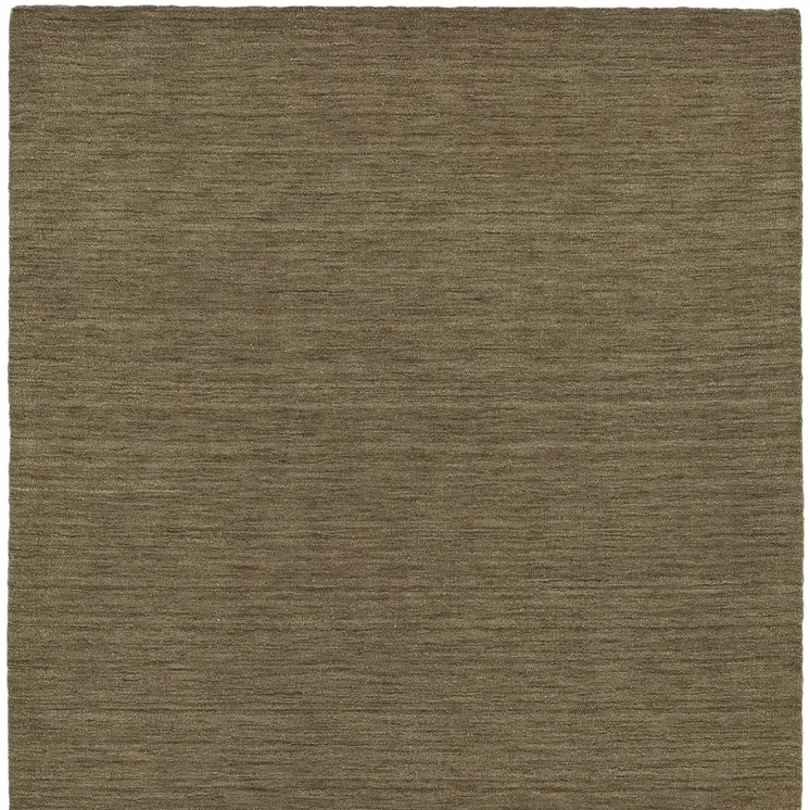 8' X 10' Gray Wool Hand Tufted Area Rug