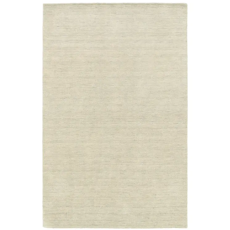 8' X 10' Beige Wool Hand Tufted Area Rug