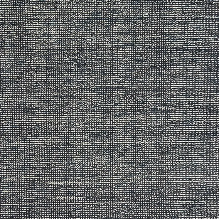 10' X 13' Charcoal And Black Hand Tufted Area Rug