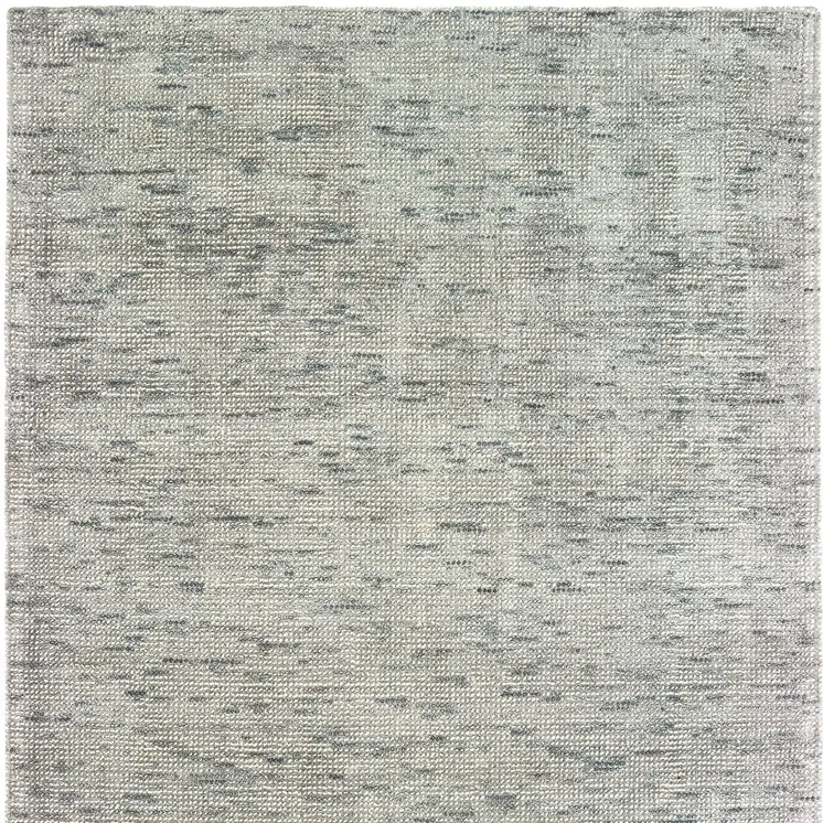 10' X 13' Stone And Gray Hand Tufted Area Rug