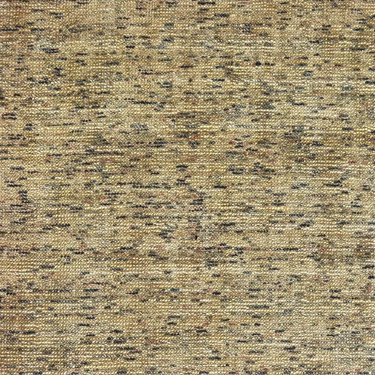 10' X 13' Gold And Green Hand Tufted Area Rug