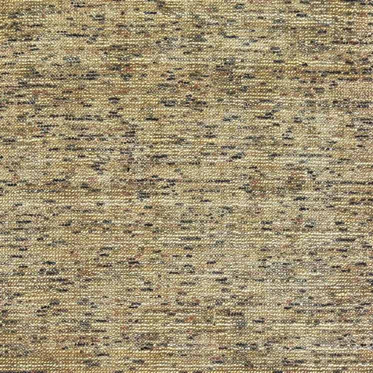 10' X 13' Gold And Green Hand Tufted Area Rug