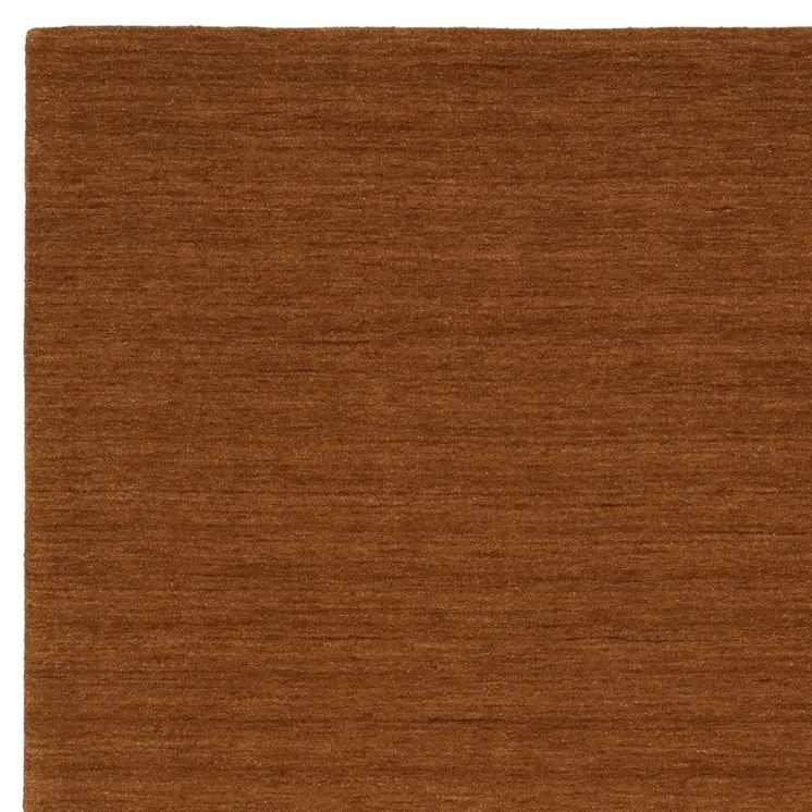 10' X 13' Rust Wool Hand Tufted Area Rug