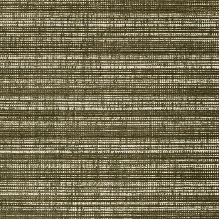 10' X 13' Green And Ivory Striped Hand Tufted Area Rug
