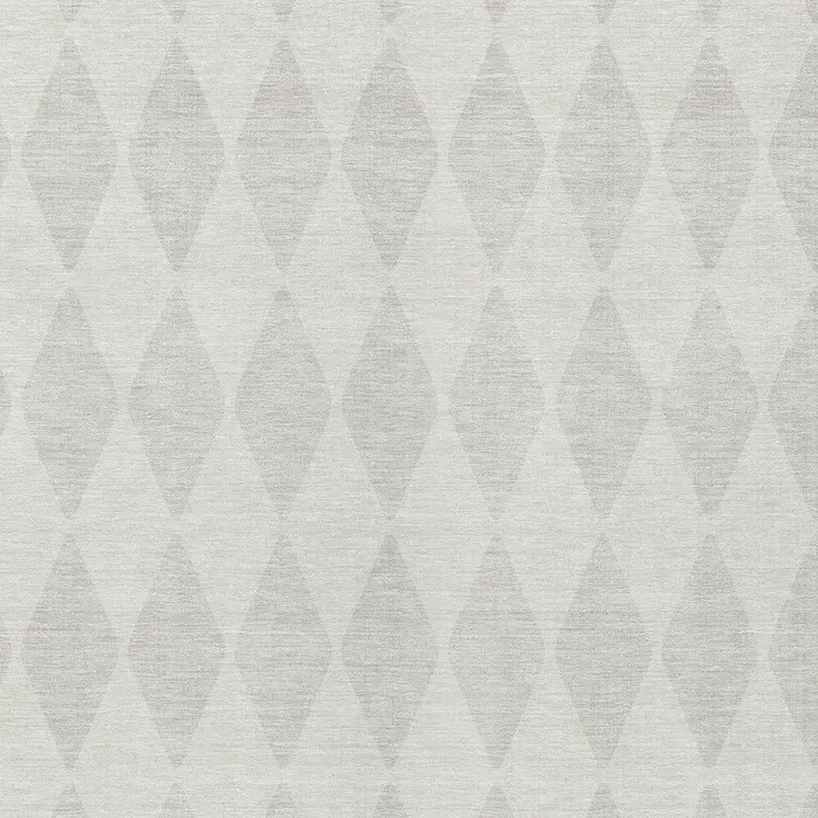 8' X 10' Ivory And Beige Geometric Washable Indoor Outdoor Area Rug