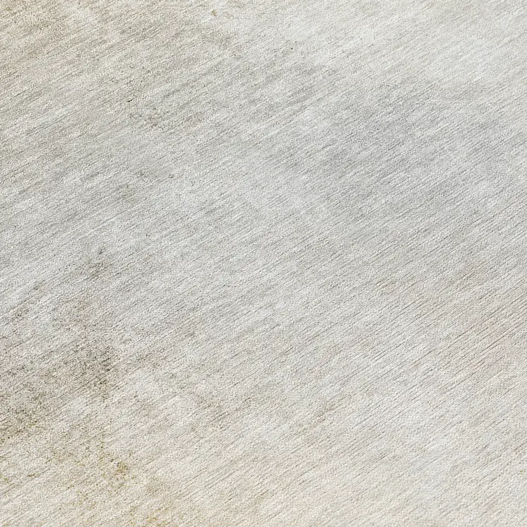 8' Taupe Beige And Ivory Round Ombre Washable Indoor Outdoor Area Rug