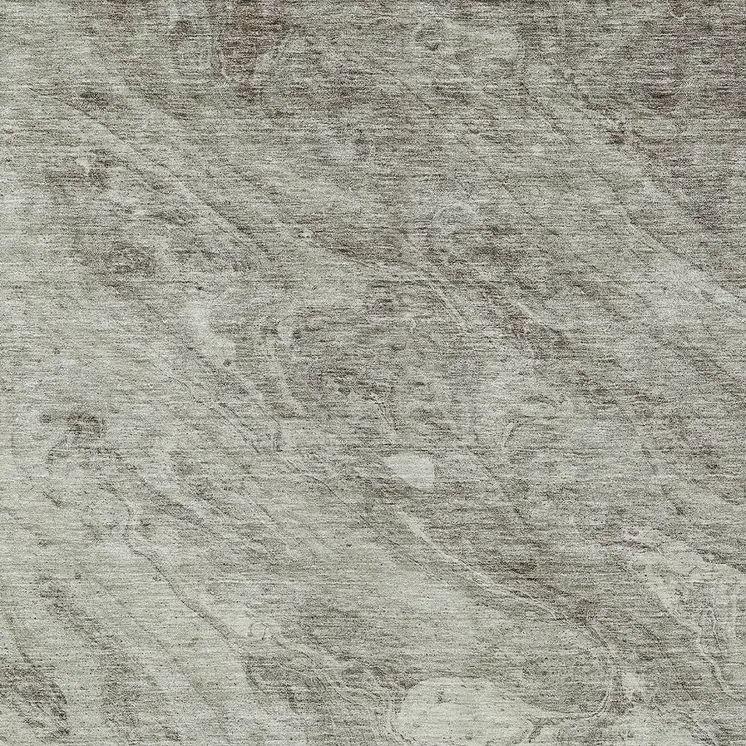 3' X 5' Taupe Beige And Tan Abstract Washable Indoor Outdoor Area Rug