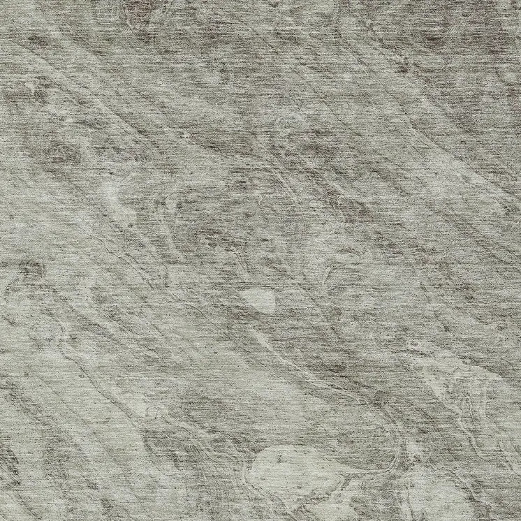 5' X 8' Taupe Beige And Tan Abstract Washable Indoor Outdoor Area Rug