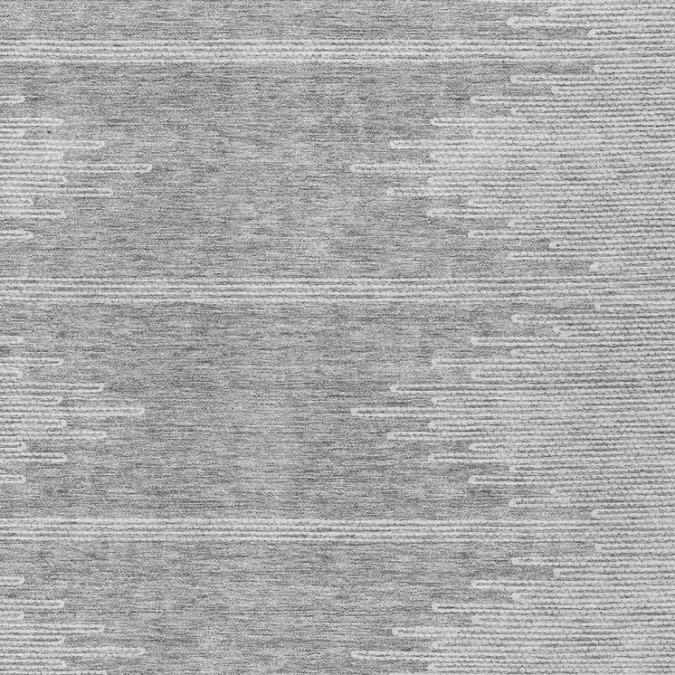 10' X 14' Gray And Ivory Abstract Washable Indoor Outdoor Area Rug