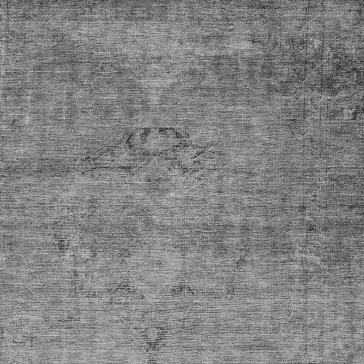 8' X 10' Gray Silver And Charcoal Oriental Washable Indoor Outdoor Area Rug