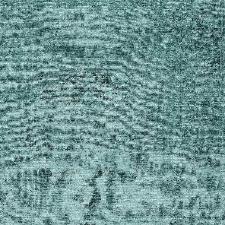 5' X 8' Teal Blue Turquoise And Charcoal Oriental Washable Indoor Outdoor Area Rug